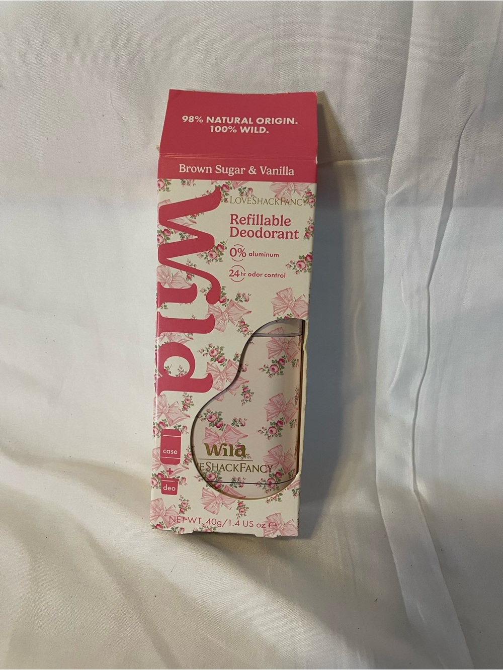 Loveshackfancy WILD Refillable Deodorant CASE ONLY